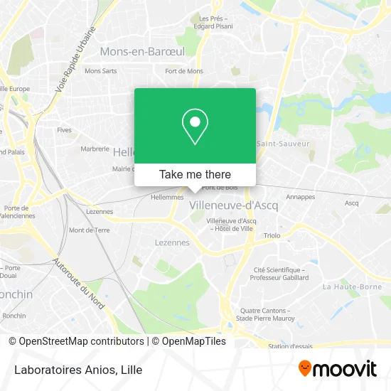 Laboratoires Anios map