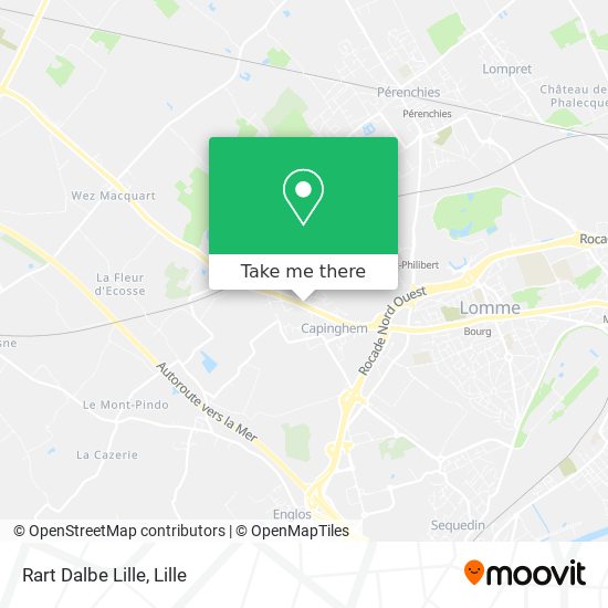 Rart Dalbe Lille map