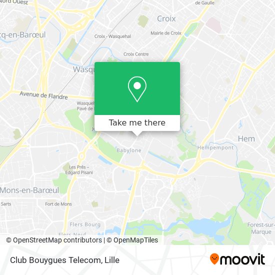 Mapa Club Bouygues Telecom