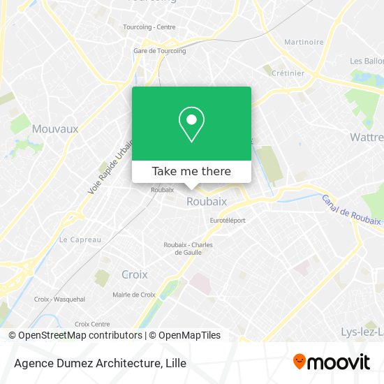 Agence Dumez Architecture map