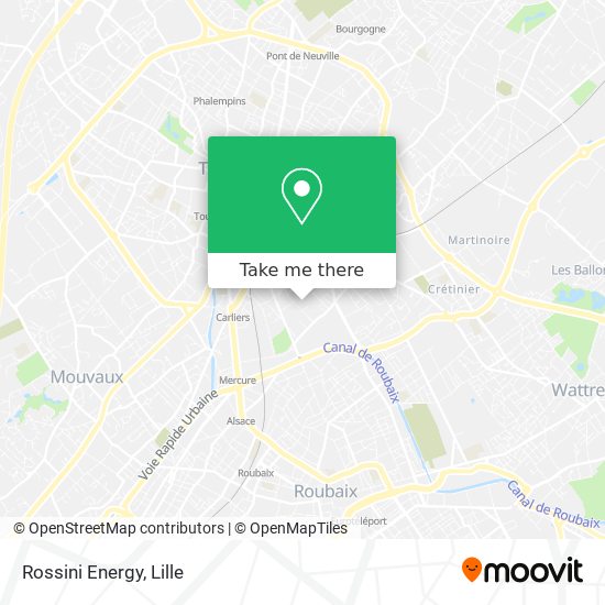 Rossini Energy map