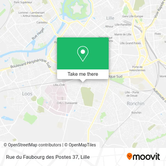 Rue du Faubourg des Postes 37 map