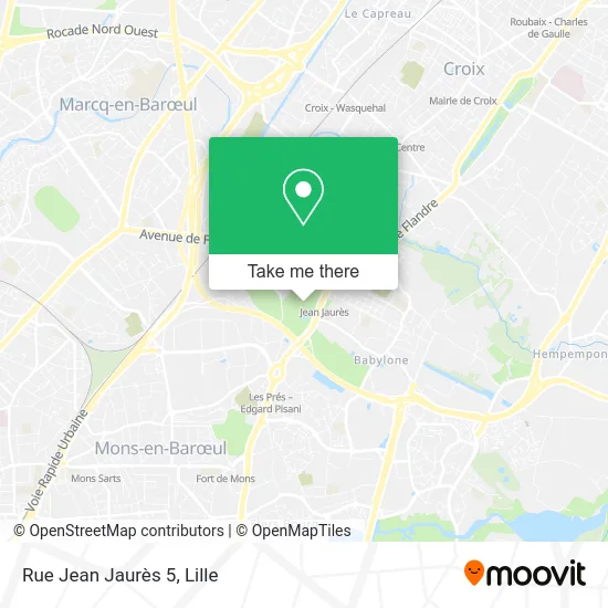 Rue Jean Jaurès 5 map