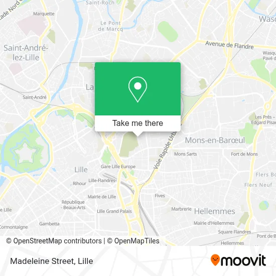 Rue de la Madeleine map