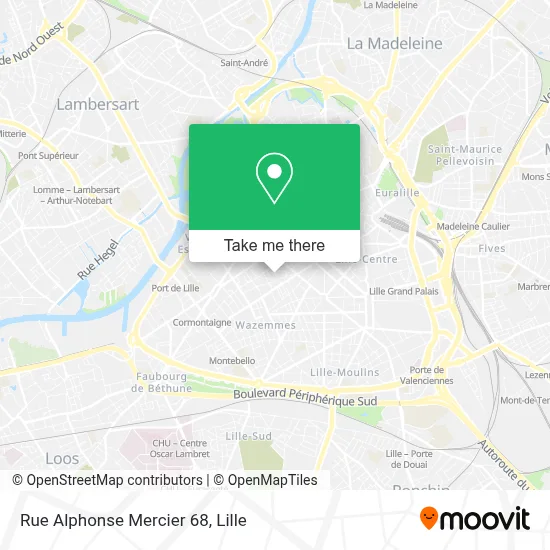 Rue Alphonse Mercier 68 map