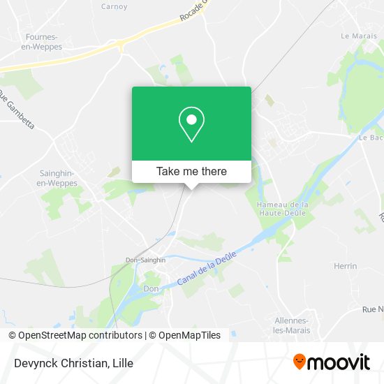 Mapa Devynck Christian