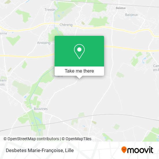 Desbetes Marie-Françoise map