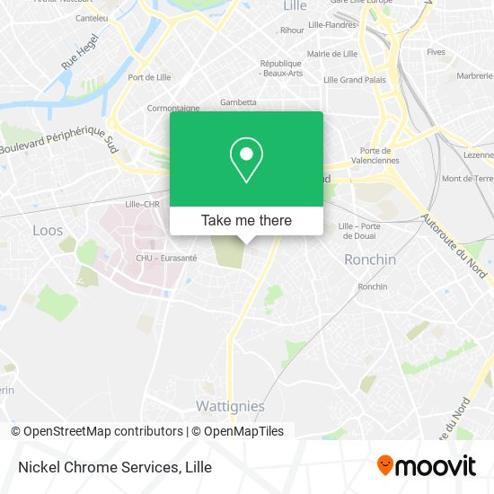 Nickel Chrome Services map