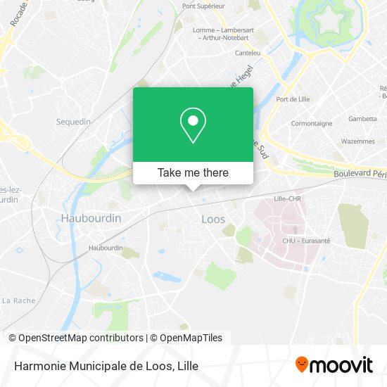 Harmonie Municipale de Loos map