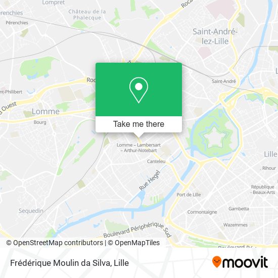 Mapa Frédérique Moulin da Silva