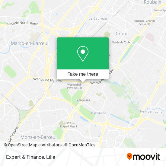 Expert & Finance map