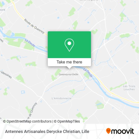 Antennes Artisanales Derycke Christian map