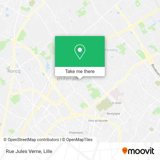 Rue Jules Verne map