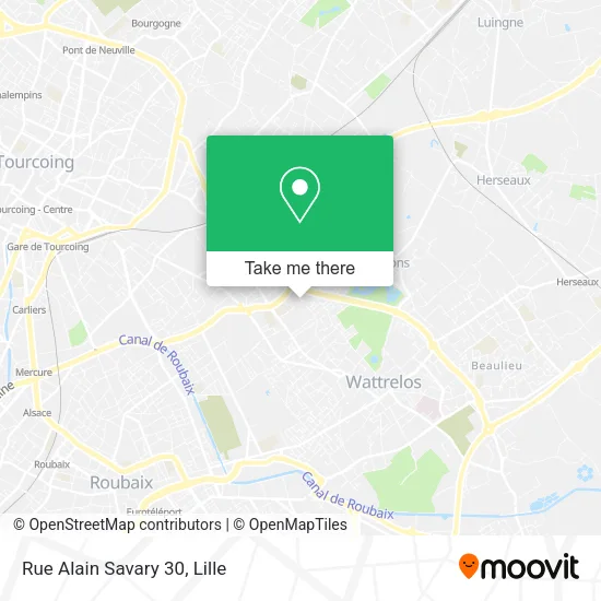 Rue Alain Savary 30 map