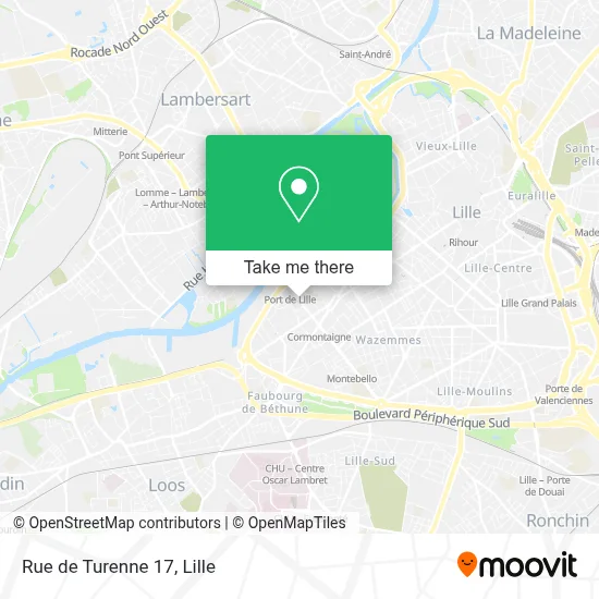 Rue de Turenne 17 map