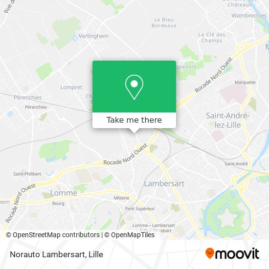 Norauto Lambersart map