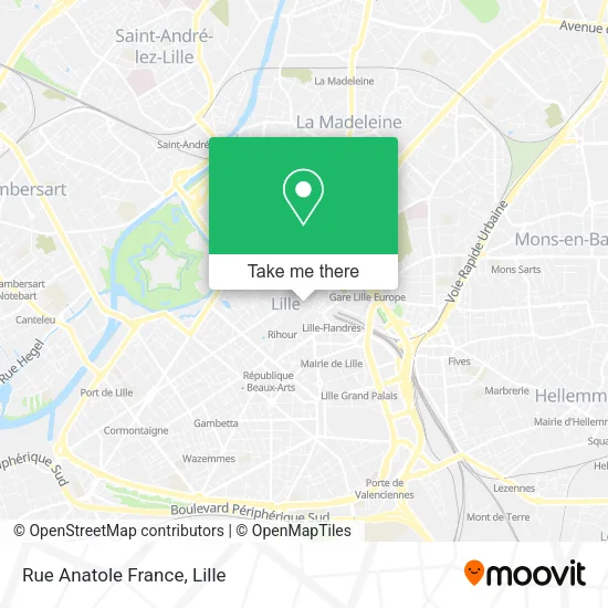 Rue Anatole France map