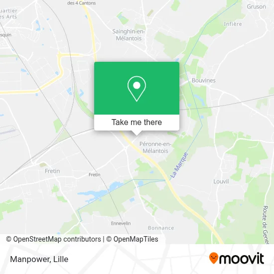 Manpower map