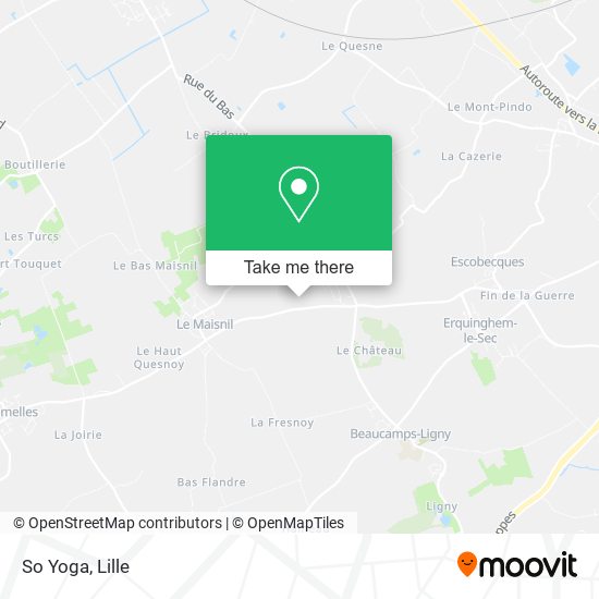 So Yoga map