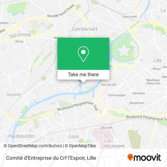 Comité d'Entreprise du Crf l'Espoir map