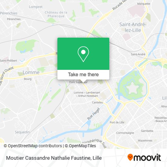Moutier Cassandre Nathalie Faustine map
