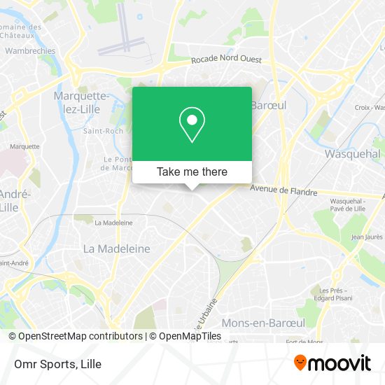 Omr Sports map