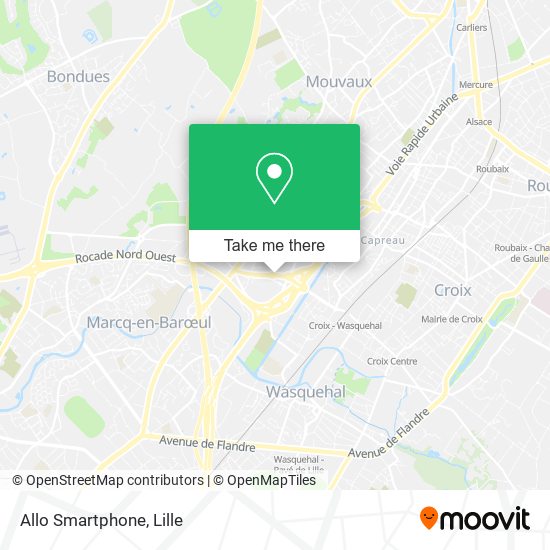 Allo Smartphone map