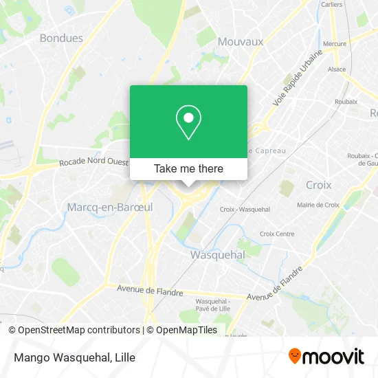 Mango Wasquehal map