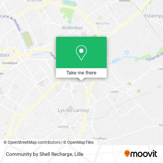 Community by Shell Recharge map