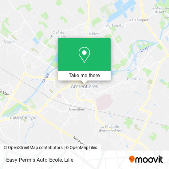 Easy-Permis Auto-Ecole map