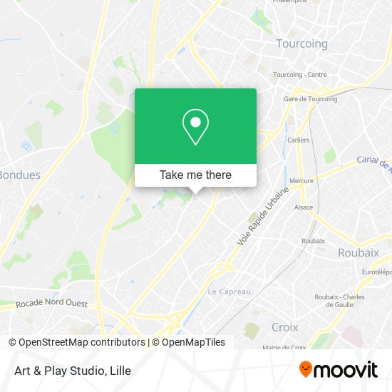 Mapa Art & Play Studio