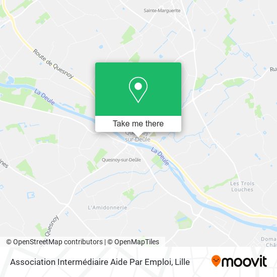 Association Intermédiaire Aide Par Emploi map