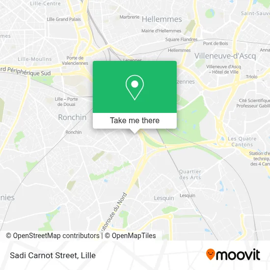 Rue Sadi Carnot map