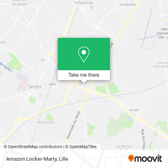 Mapa Amazon Locker-Marty