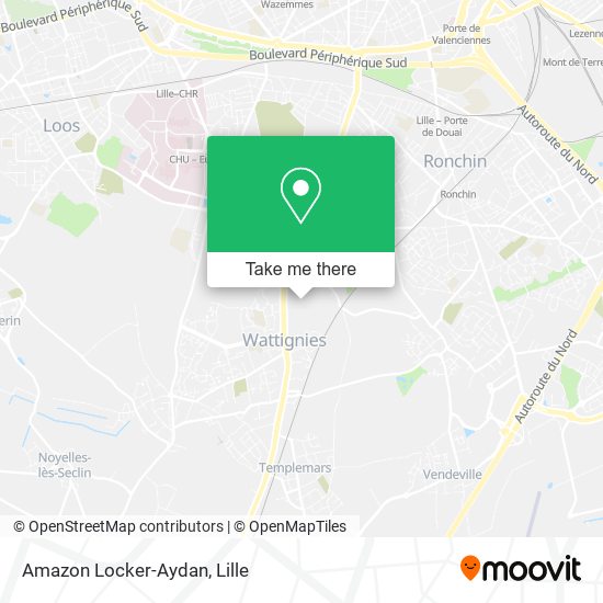 Amazon Locker-Aydan map