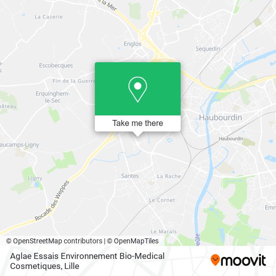 Mapa Aglae Essais Environnement Bio-Medical Cosmetiques