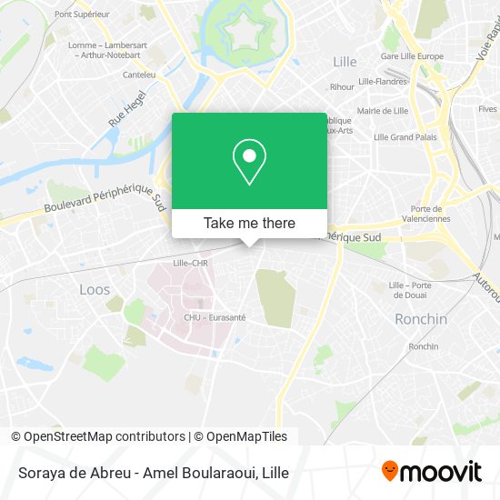 Soraya de Abreu - Amel Boularaoui map