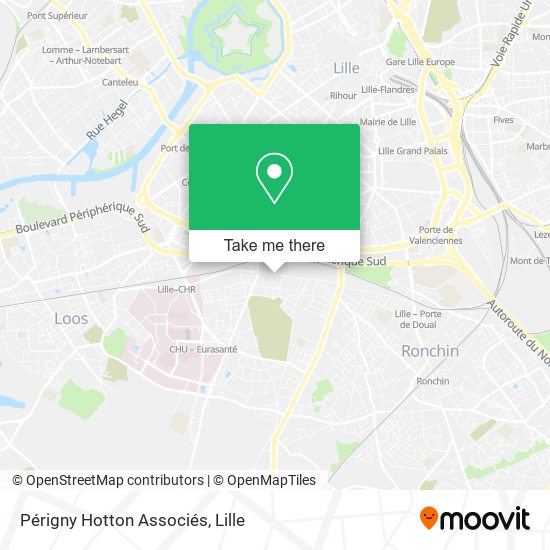 Périgny Hotton Associés map