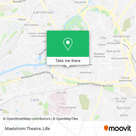 Mapa Maelstrom Theatre