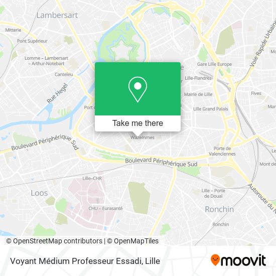 Voyant Médium Professeur Essadi map