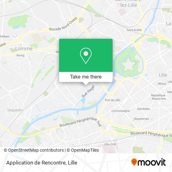 Application de Rencontre map