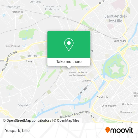 Yespark map