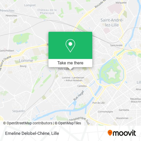 Emeline Delobel-Chêne map