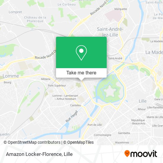 Mapa Amazon Locker-Florence