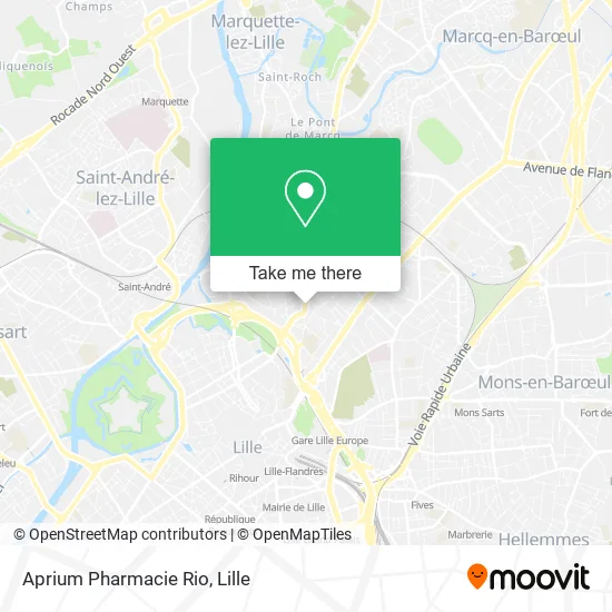 Aprium Pharmacie Rio map