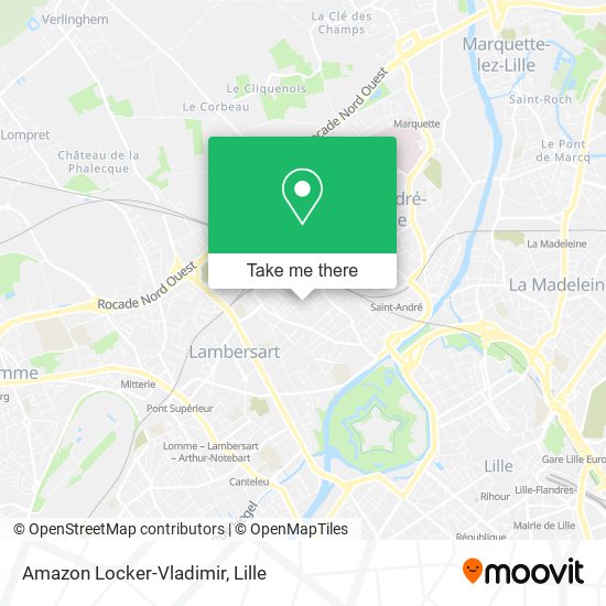 Mapa Amazon Locker-Vladimir