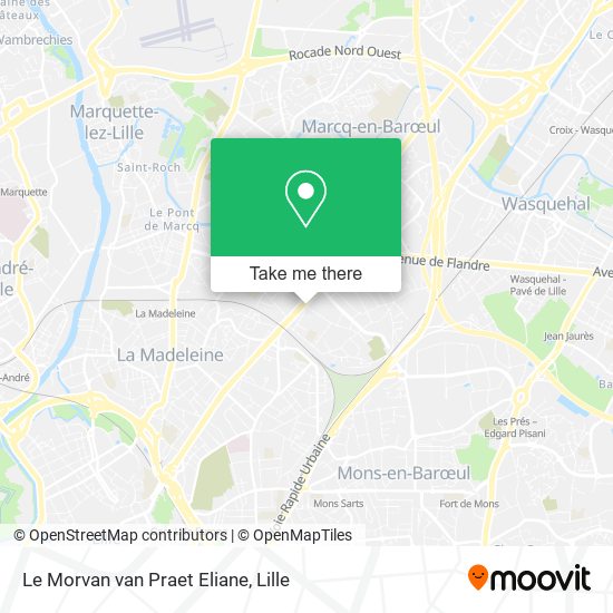 Le Morvan van Praet Eliane map