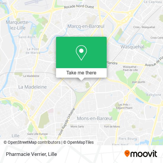 Mapa Pharmacie Verrier