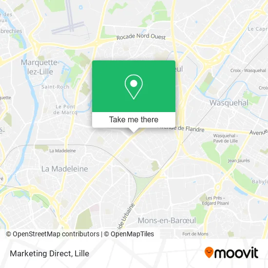 Marketing Direct map