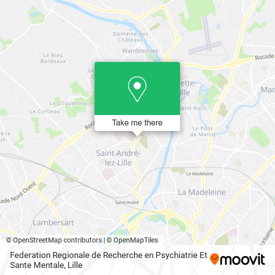 Federation Regionale de Recherche en Psychiatrie Et Sante Mentale map